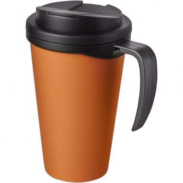 Logotrade profilreklam bild: Americano® Grande 350 ml mugg med spillsäkert lock