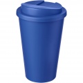 Americano® 350 ml mugg med spillsäkert lock, Mellanblå