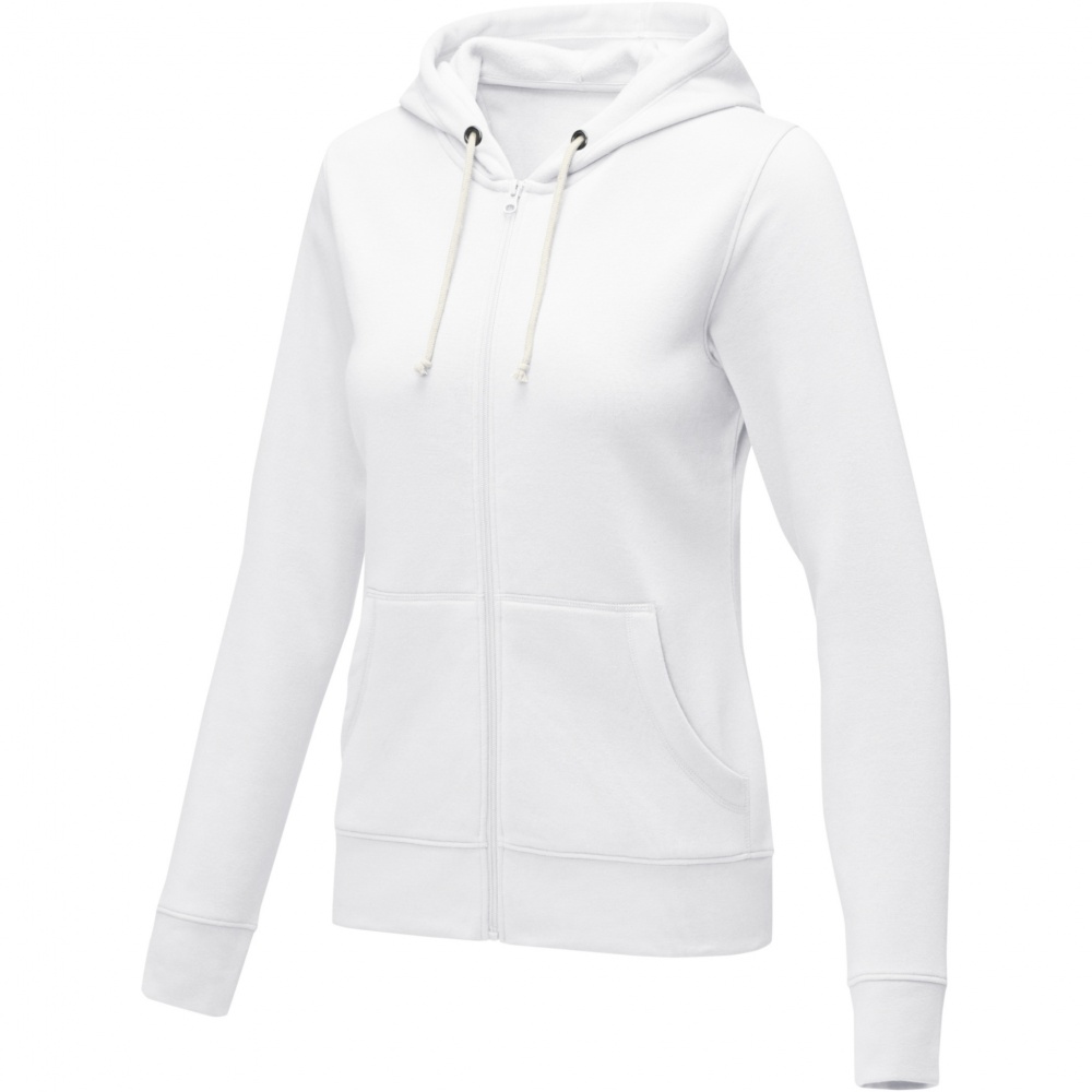 : Theron hoodie med dragkedja dam