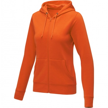 : Theron hoodie med dragkedja dam