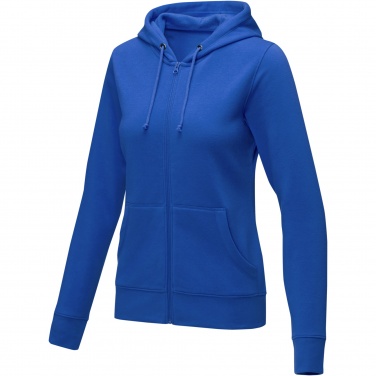 : Theron hoodie med dragkedja dam