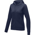 Theron hoodie med dragkedja dam, Marin