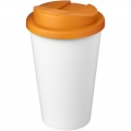 Americano® Eco 350 ml termosmugg av återvunnet material, Orange / Vit