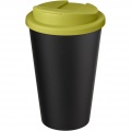 Americano® Eco 350 ml termosmugg av återvunnet material, Lime / Solid svart