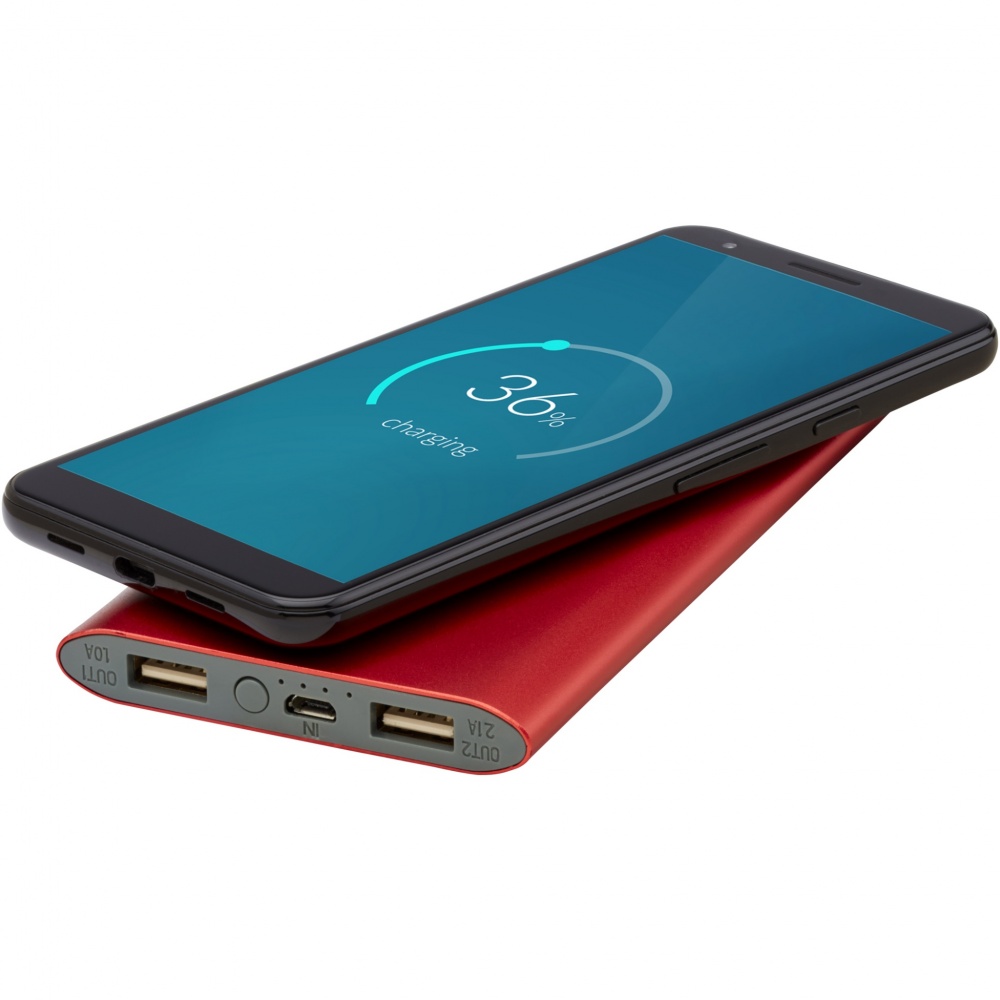 Logotrade profilreklam bild: Juice 8 000 mAh trådlös powerbank