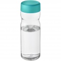 H2O Active® Base Tritan™ 650 ml sportflaska med skruvlock, Transparent klar / Aquablå