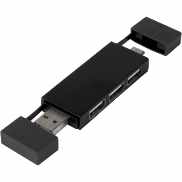 Logotrade profilprodukter bild: Mulan dubbel USB 2.0-hubb