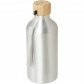 Malpenza 500 ml vattenflaska av RCS-certifierad återvunnen aluminium, Silver