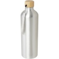 Malpenza 1000 ml vattenflaska av RCS-certifierad återvunnen aluminium, Silver