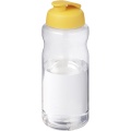 H2O Active® Big Base 1-liters sportflaska med uppfällbart lock, Gul