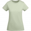 Breda kortärmad T-shirt för dam, Mist Green