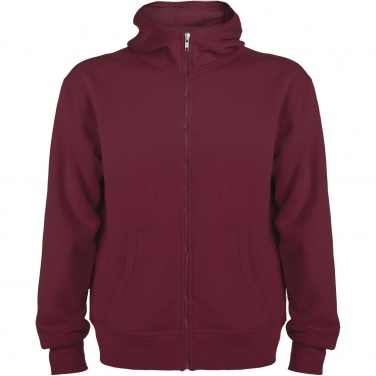 : Montblanc unisex hoodie med hellång dragkedja