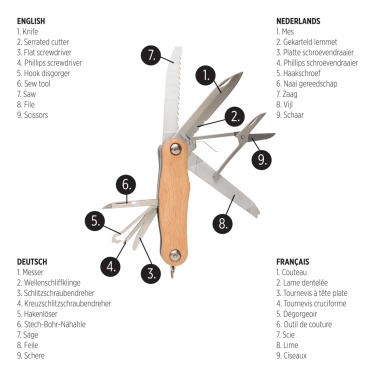 : Trä fickkniv