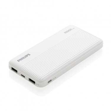 Logotrade profilreklam bild: Philips 10.000 mAh powerbank