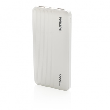 Logotrade presentreklam bild: Philips 10.000 mAh powerbank