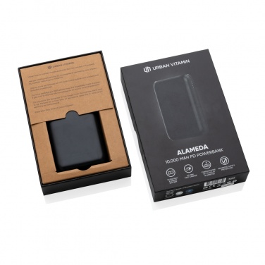 Logotrade presentreklam bild: Urban Vitamin Alameda 10.000 mAh 18W PD powerbank