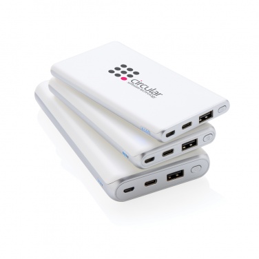 Logotrade profilreklam bild: Ultrasnabb 10.000 mAh powerbank med PD