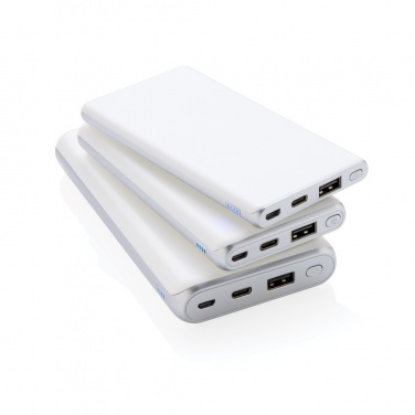 Logotrade kampanjprodukter bild: Ultrasnabb 10.000 mAh powerbank med PD