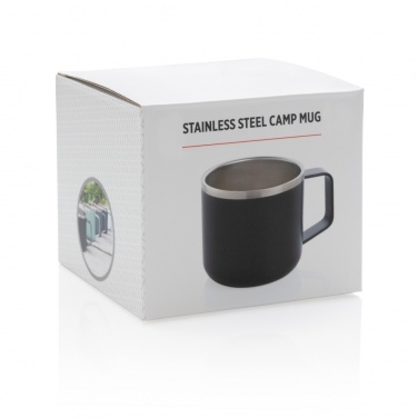 Logotrade presentreklam bild: Stainless steel campingmugg