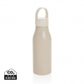 Pluto RCS-certifierad återvunnen aluminiumflaska 680 ml, beige