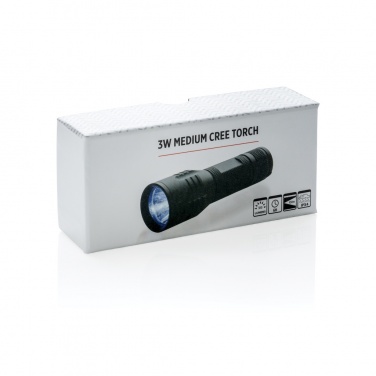 : 3W medium CREE-ficklampa