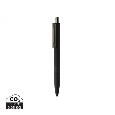 Logotrade profilreklam bild: X3 svart penna smooth touch