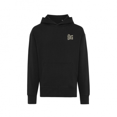 Logotrade profilreklam bild: Iqoniq Yoho relaxed fit hoodie i återvunnen bomull