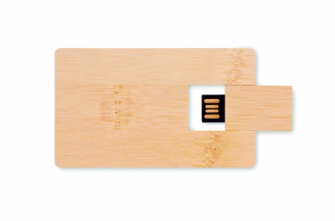 Logotrade reklamprodukter bild: USB minne 16GB bambu