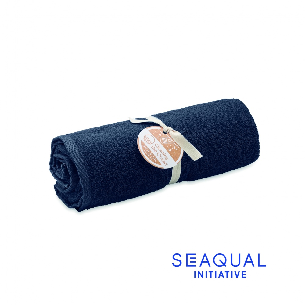 Logotrade reklamprodukter bild: SEAQUAL® handduk 70x140cm