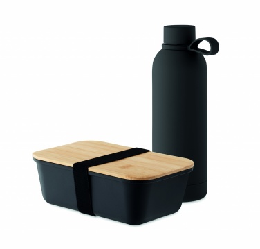 Logotrade kampanjprodukter bild: Lunchset, flaska + lunchlåda