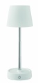 USB-laddningsbar bordslampa, Vit