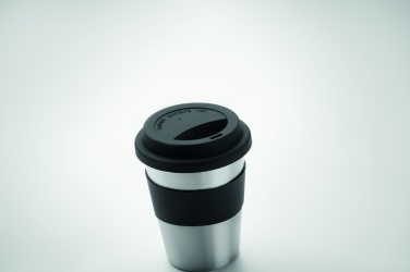 Logotrade reklamprodukter bild: Take away mugg rostfri