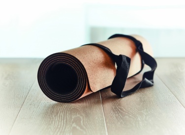 : Yogamatta med kork