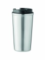 Mugg dubbelvägg 510 ml, Matt Silver