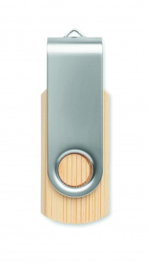 Logotrade reklamprodukter bild: Techmate bambu USB 16GB        MO6898-40