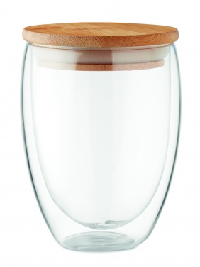 Logotrade kampanjprodukter bild: Glas/Mugg dubbelvägg 350ml