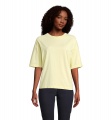 BOXY WOMEN OVERSIZE T-SHIRT, Ljusgul