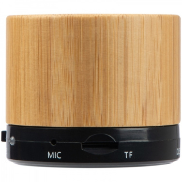 Logotrade kampanjprodukter bild: Bambu bluetooth högtalare FLEEDWOOD