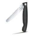 Vikbar kniv Swiss Classic Victorinox, svart