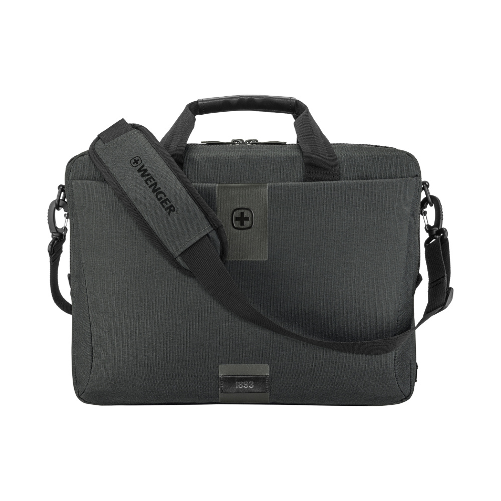 Logotrade profilprodukter bild: Laptopväska Wenger MX ECO Brief 16''