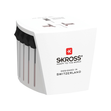 Logotrade reklamprodukter bild: SKROSS Adapter för världsresor MUV Micro