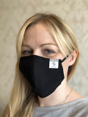 Logotrade reklamprodukter bild: ZEFIR ansiktsmask i bomull 1400165