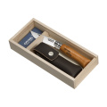 Opinel No 08 Carbon fickkniv, brun