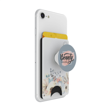 Logotrade profilprodukter bild: PopSockets® PopWallet+ korthållare med PopGrip