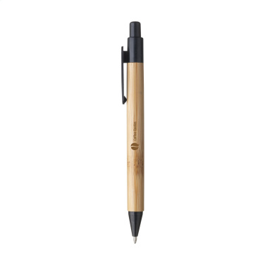 Logotrade kampanjprodukter bild: Bamboo Wheat Pen vete halm kulspetspenna