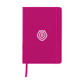 BudgetNote A5-linjer pappersanteckningsbok, magenta