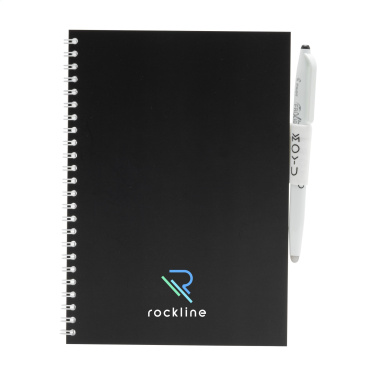 Logotrade reklamprodukter bild: MOYU Erasable Stone Paper Notebook Soft Cover 18 sidor