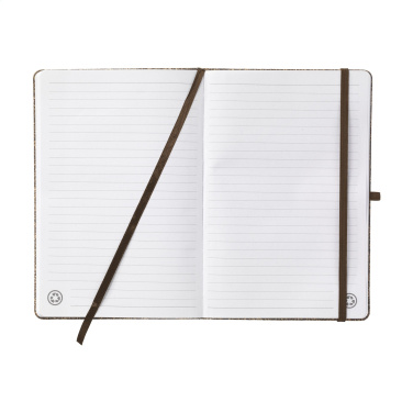 Logotrade profilreklam bild: CoffeeGround Cork Paper Notebook A5