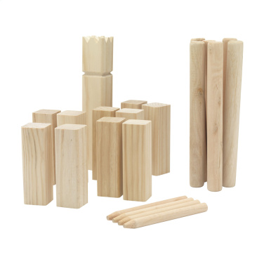 Logotrade reklamprodukter bild: Kingdom Kubb utomhusspel