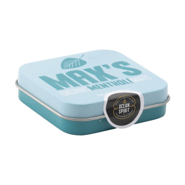 Logotrade reklamprodukter bild: Max's Mints Organic Menthol Mints